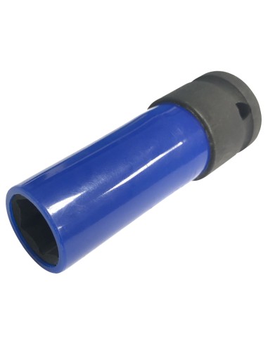 2 - Cle a douille hexagonale de 17 mm recouverte de plastique Fervi 0341/17