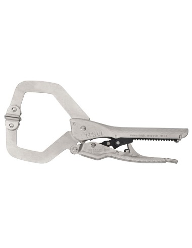 2 - Pince autobloquante a becs en c ouverture 95 mm fervi 0373/11