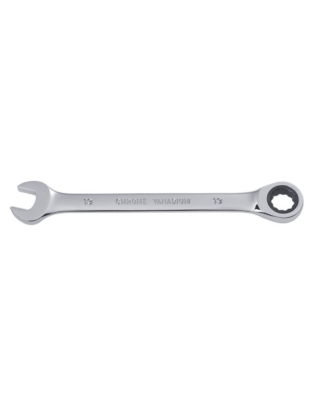 1 - Cle combinee avec tete a cliquet 10 mm fervi 0700/10