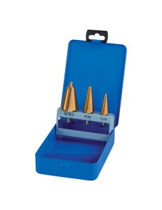 1 - Jeu 3 outils d'expansion trous coniques tige cylindrique de 3 a 30.5mm fervi