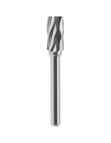 1 - Lime rotative cylindrique aluminium HM 12x25 mm tige 6 Fervi a12al6