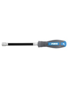 1 - Cle a douille avec manche flexible 7 mm
