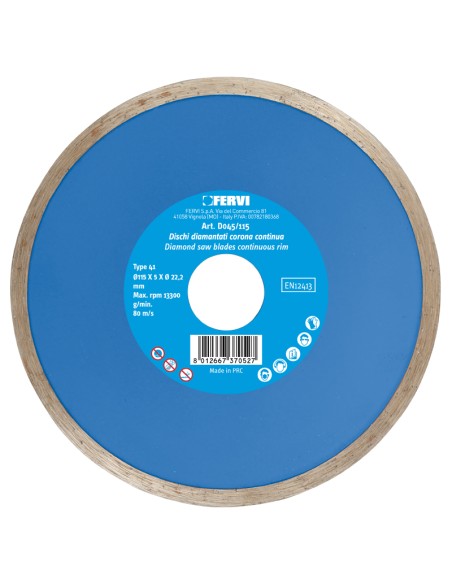 1 - Disque diamante pour ceramique 180 mm