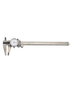 1 - Pied a coulisse en acier inoxydable 150 mm avec resolution du comparateur 001 mm