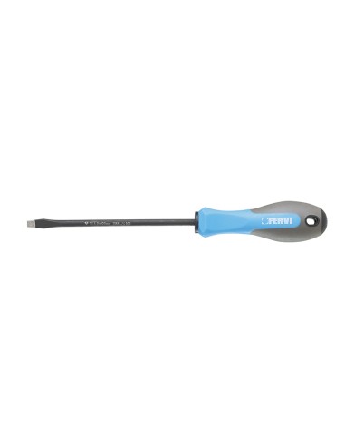 1 - Tournevis plats a pointe diamantee de 3x75 mm Fervi d884/3075