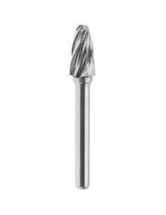 1 - Lime rotative hm ogive pointe arrondie aluminium 10x20mm tige 6