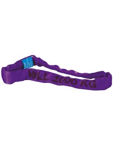 1 - Cordes rondes en polyester pour levage 1 tonne 4 m