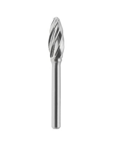 1 - Lime rotative Hm a lance arrondie aluminium 12x32 mm tige 6