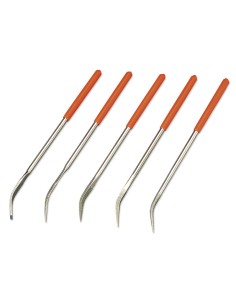 1 - Limes aiguilles diamantees courbees serie 5 140 mm