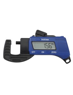 1 - Jauge d'epaisseur avec comparateur 0-10 mm Fervi M062