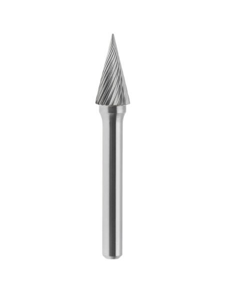 1 - Lime rotative standard a pointe conique HM 8x20 mm tige 6