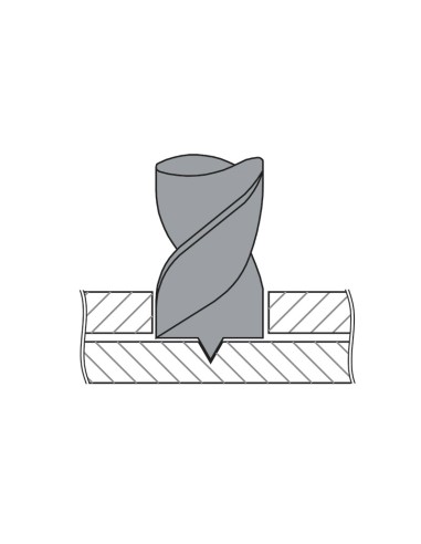 2 - Coupe-points de soudure de 8 mm 8 mm welding spot cutter Fervi p036/08