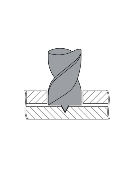 2 - Coupe-points de soudure de 8 mm 8 mm welding spot cutter Fervi p036/08