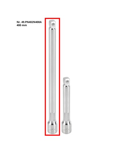 1 - Rallonge pour douille 3/4 400 mm