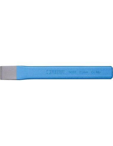 1 - Burin pour metal 25 x 240 mm Metal chisel 25 x 240 mm Fervi s022/18