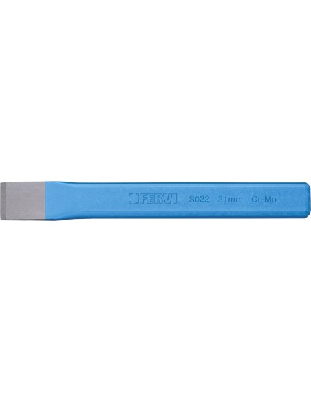 1 - Burin pour metal 25 x 240 mm Metal chisel 25 x 240 mm Fervi s022/18