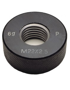 1 - Bague filetee 6g filetage metrique type 16 x 15 mm Fervi a01716x1.5