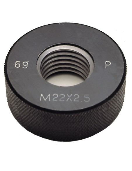 1 - Bague filetee 6g filetage metrique type 20 x 25 mm Fervi a01720x2.5