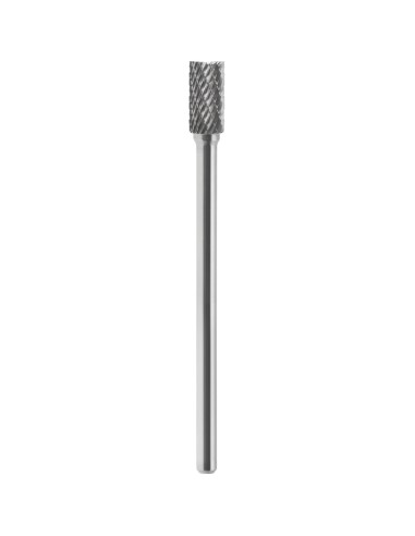 1 - Lime rotative Hm cylindrique croisee longue 2x20 mm tige 3