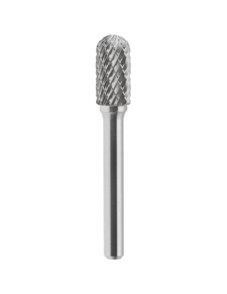1 - Lime rotative Hm pointe boule cylindrique croisee 3x13mm tige 3