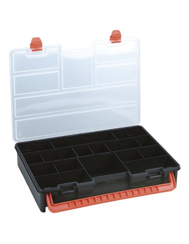 1 - Mallette pour petites pieces 23 compartiments 443x317x80 mm