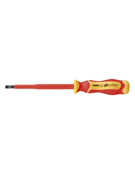 1 - Tournevis plat isole 1000 V 25 x 75 mm