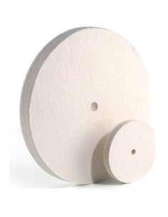 1 - Disque en coton 100x13 mm pour touret a meuler