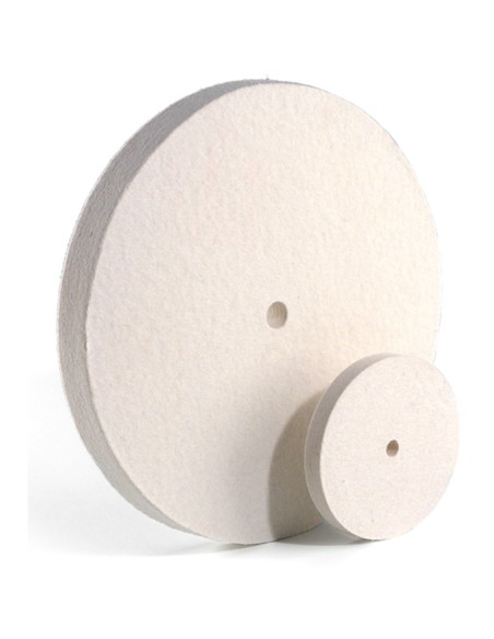 1 - Disque en coton 100x13 mm pour touret a meuler