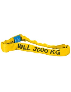 1 - Cordes rondes en polyester pour levage 3 tonnes 5 m