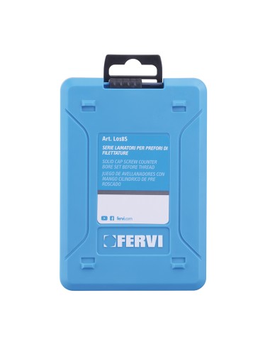 3 - Serie de 6 fraises a queue cylindrique pour pre-trous filetage M3-10
