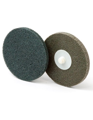 1 - Disques abrasifs unifies polissage fast lock 75 mm grain 6am