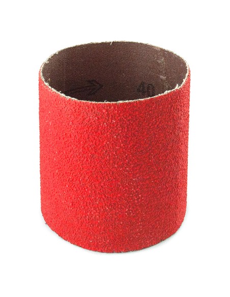 2 - Rouleau abrasif en ceramique pour satineuse 90x100mm grain 40