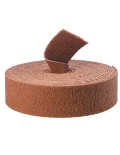 1 - Rouleau de tissu abrasif non-tisse 115 mm x 10 m tres fin