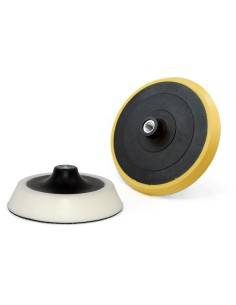 1 - Plateau de support en polyurethane pour disques abrasifs m14 de 150 mm