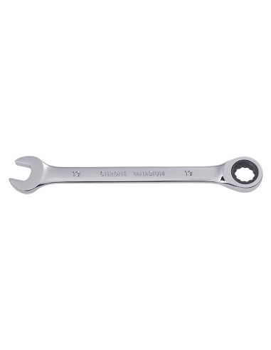 3 - Cle combinee avec tete a cliquet 16 mm fervi 0700/16