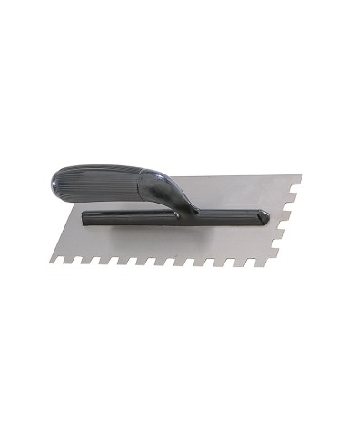 2 - Spatule dentee pour colle platriers 280x120 mm avec manche Fervi 0823