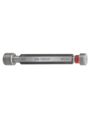 1 - Bouchon filete filetage gaz double passe sans passe 3/8 - 19 tpi Fervi t0483/8