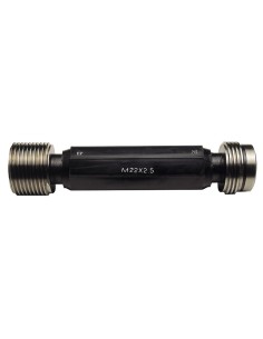 2 - Bouchon filete metrique 6h double passe sans passe m22x15 Fervi t04922x1.5