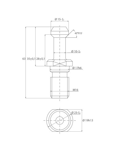 2 - Queue pour fraise din 69871/a iso 40 fervi tipa40
