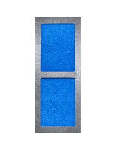 1 - Support petites pieces thermoforme souple 155 x 405 x 33 mm fervi tm01/054