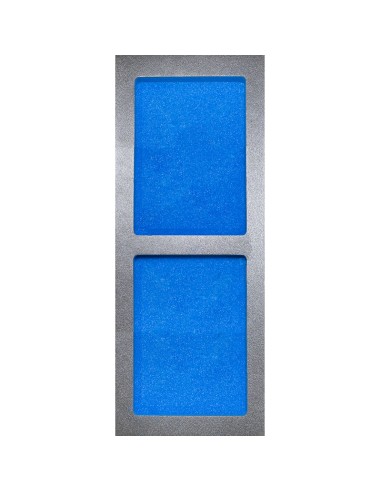 1 - Support petites pieces thermoforme souple 155 x 405 x 33 mm fervi tm01/054