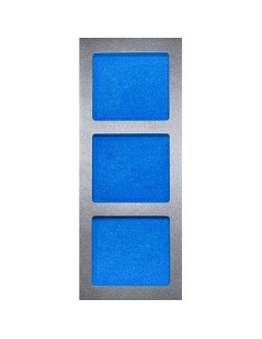 1 - Support petites pieces thermoforme souple 155 x 405 x 33 mm fervi tm01/055