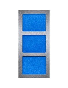 1 - Support petites pieces thermoforme souple 1/3 - 188 x 405 x 33 mm fervi tm01/100