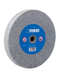 1 - Meule abrasive à grain de corindon 46 pour meuleuse 200x25x32 mm Fervi mg13/46